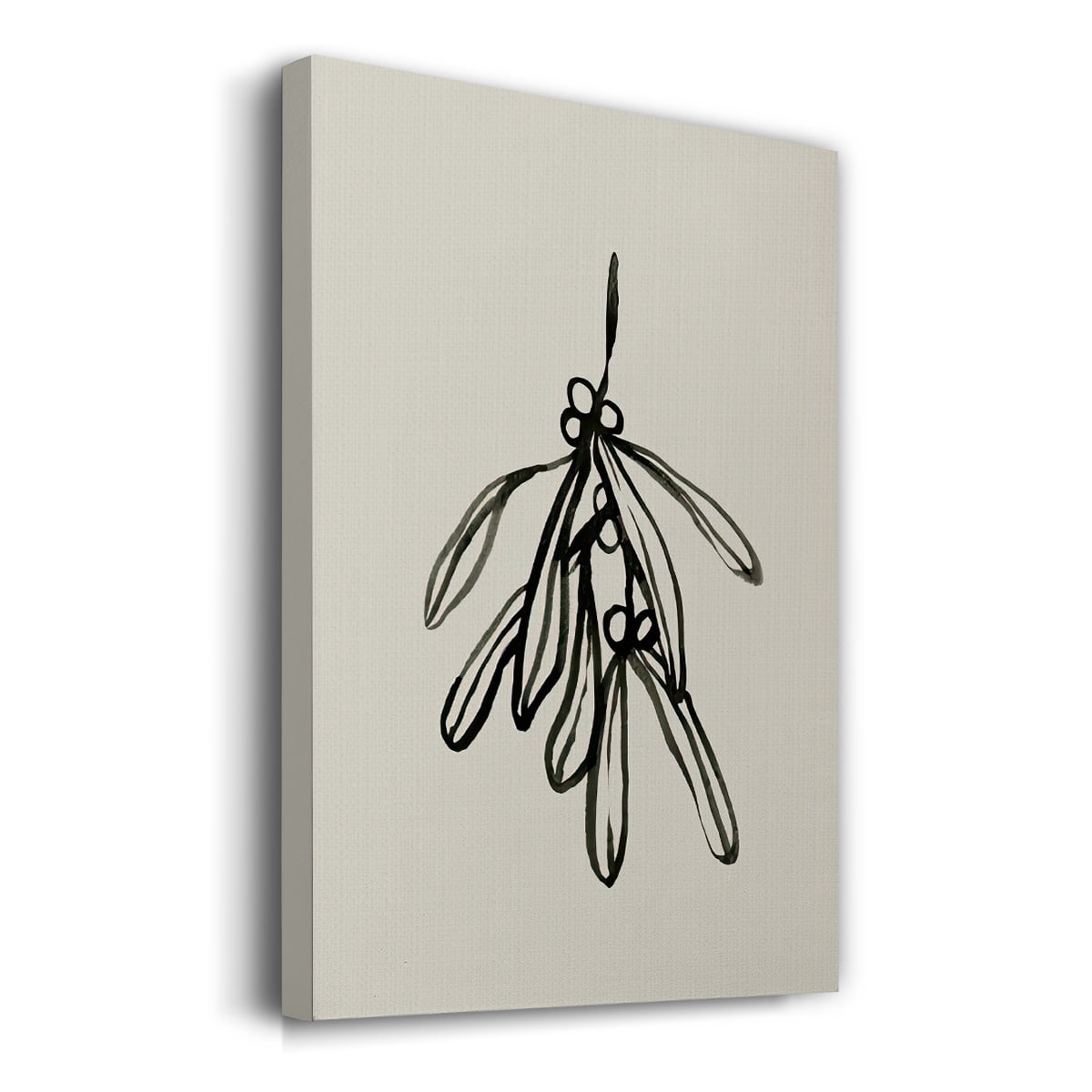 Mistletoe Sketch II- Gallery Wrapped Canvas