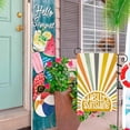 thumbnail image 4 of Hello Sunshine Summer Garden Flag 12.5x18 Double Sided for Outside, Colorful Sunshine Seasonal Yard Flag Outdoor Farmhouse Decoration 14-12, 4 of 6