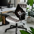 thumbnail image 2 of FKELYI American Tribal Geometric Print Office Chair Cover Removable Computer Chair Slipcover Anti-Dust Washable Swivel Chair Protector Covers for Boss Chair Armchair, Large, 2 of 6