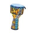 thumbnail image 4 of Tambor Djembe portátil Strade Fareast Limited de 8 pulgadas Amarillo, 4 of 8