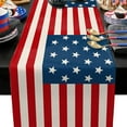 thumbnail image 1 of BKER American Independence Daily Table flag Printed Living Room Table Coffee Table Festival Decoration Cloth Northern European Tablecloth, 1 of 4