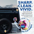 thumbnail image 3 of (2 Pack) Bulldog Dog Stickers - Bulldog with Sunglasses - Choose FromOver 100 Dog Breeds - 5 Inches On Longest Side - Premium Vinyl - Made in USA - BMCS0326, 3 of 6