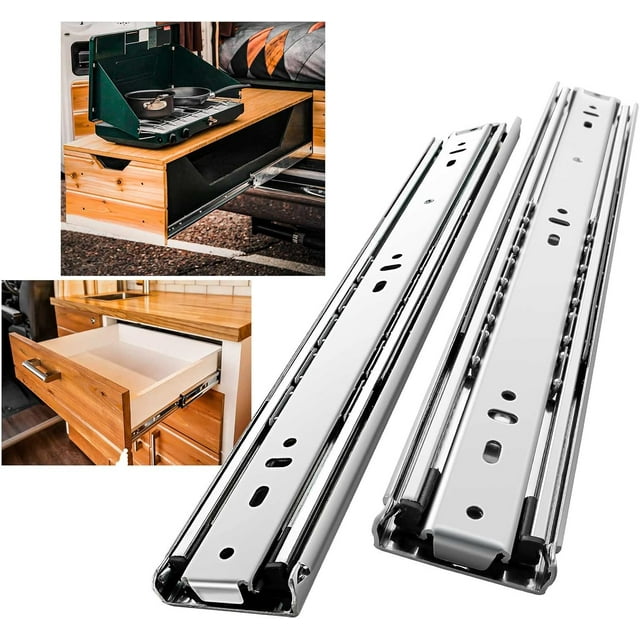 Heavy Duty Drawer Slides (mm Width-Without Lock, )