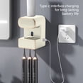 thumbnail image 4 of Kdkad Automatic Toothpaste Dispenser, Electric Toothpaste Dispenser, Toothpaste Dispenser Wall Mounted with 3 Toothbrush Slots, Toothpaste Dispenser Countertop Suitable for Children and Adults, 4 of 7