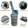 thumbnail image 3 of Doyogi Yoga Mat Bag with Large Size Open Pocket and Zipper Pocket Yoga Mat Strap Bag Carrier Bag Fit Most Size for Ladies, 3 of 6