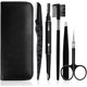 thumbnail image 1 of Juego de cejas, pinzas de acero inoxidable, caja de viaje para mujeres y hombres Feliz Sencillez, 1 of 5