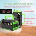 thumbnail image 4 of Car Inverter, Car Adapter Inverter 12V To 110V Smart Display 2 USB Ports  for Phone, 4 of 7