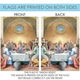 thumbnail image 4 of Toland Home Garden Last Supper religious Easter Flag Double Sided 12x18 Inch, 4 of 5