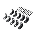 thumbnail image 1 of Abbracc 10x L Bracket Corner Brace Corner Bracket Multipurpose Joint Right Angle Bracket 2.5cm, 1 of 9