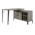 thumbnail image 2 of Acme Furniture Zakwani Writing Desk with USB in Gray Oak & Black Finish, 2 of 3