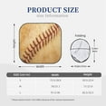 thumbnail image 3 of Naloa Vintage Baseball 2 Piece Foldable Car Sun Shades, Car Windshield Sunshade, Front Window Sunshade for Car, Truck, SUV - Large, 3 of 7