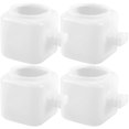 thumbnail image 1 of 4pcs Small Bird Waterer Bird Plastic Water Feeder Parrot Hanging Food Container Cage Feeding Dish, 1 of 9