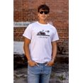 thumbnail image 4 of Motorcycle Biker Lost Chick Fall Men's Graphic T Shirt Tees Brisco Brands X, 4 of 5
