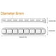 thumbnail image 3 of Clips para cables, organizador de cables, soporte autoadhesivo para cables USB, cables de alimentación, cables para el hogar y la oficina, organizador de cables, 3 of 8