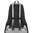 thumbnail image 6 of Mancro 15.6in Laptop Backpack, Slim Business Computer Bag with  Anti-Theft Lock for Men Women, Black, 6 of 7