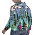 thumbnail image 6 of Picia Beautiful Dreamcatcher Pattern Casual Men's Hoodie - Lightweight Hooded Sweatshirt with Kangaroo Pocket, Comfortable Pullover for Everyday, Travel-Medium, 6 of 7