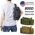 thumbnail image 3 of Outdoor Bike Handlebar Bag Waterproof Waist Pack for Cycling Fishing Multifunctional Duffel Bags Khaki, 3 of 10