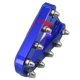 thumbnail image 2 of RV Pedal de freno trasero Universal para motocicleta, palanca de Pedal de freno trasero de aluminio, repuesto de punta de paso para motos de cross Rojo Verde, 2 of 5