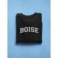 thumbnail image 3 of Boise Text Men Sweatshirt, Male XX-Large, 3 of 4