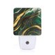 thumbnail image 1 of Fotbe Green Marble Luz Nocturna LED, Luz de Noche con Sensor de Luz Natural de Anochecer a Amanecer, Se Enchufa a la Pared, Blanco Cálido 0.5W-EU, 1 of 7