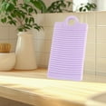 thumbnail image 4 of Hauiodp Portable Plastics Wash Board Household, Rectangle Washing Clothes Board, Washboard for Hand Washing Clothes, Scrub Board Washing Board for Laundry, Home, Dormitory, Travel, 4 of 6