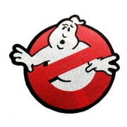 Ghostbusters Movie No-Ghost Logo - 7" - Iron-On or Sew-On Embroidered Patch Novelty Applique - Comedy Horror Uniform Costume - Retro Vintage - Vacation Travel Souvenir Tourist