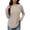 Apricot, variant on Long Sleeve Shirts for Women Crew Neck Loose Fit Blouse Style Pullover Basic Pullover Tee Soft Casual Daily Dressy Office Street Daily Outing