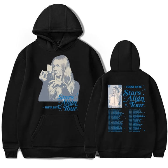 Freya Skye 2026 Tour Merch Hoodie Sweatshirt Streetwear Unisex Winter&Spring Casual Fashion Pullovers