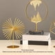 thumbnail image 3 of Decoración Abstracta De Metal, Escultura De Líneas Geométricas A Prueba De Herrumbre De Lujo Ligera Hecha A Mano única Para El Hogar Para La Oficina, 3 of 8