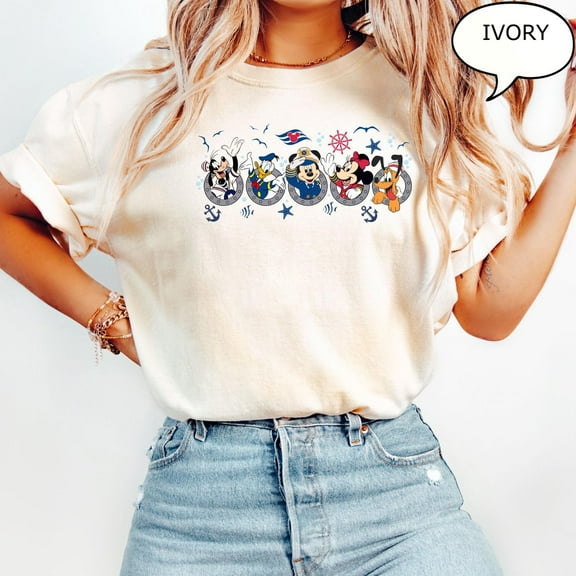 Mickey And Friends Cruise T-Shirt, Disney Cruise Shirt, Disney Vacation Shirt, Disney Family Cruise Shirt, S-5Xl Shirt