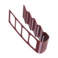 thumbnail image 4 of Boîte de Rangement Télécommande Support en Plastique Organisateur Table Bureau Support Télécommande Marron, 4 of 7