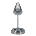 thumbnail image 2 of LED Gooseneck Desk Lamp with Charging Outlets, Gooseneck,15" High, Brushed Steel, Ships in 4-6 Business Days | Bundle of 2 Each, 2 of 7
