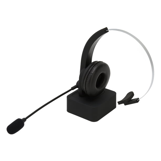 Auriculares Telefónicos ANGGREK Almohadillas Respetuosas con la Piel Inalámbricos Ajustables Conexión 24G Cancelación de Ruido con Transmisor USB