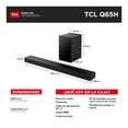 thumbnail image 2 of TCL Soundbar 5.1 Canales con Subwoofer Inalámbrico Dolby Atmos Q65H, 2 of 5