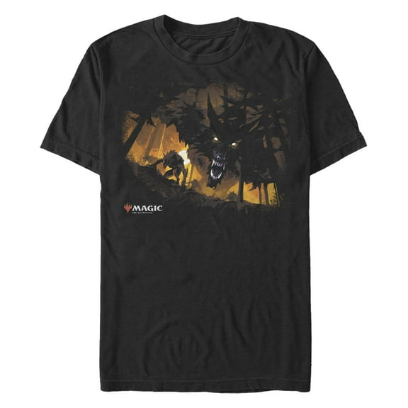 Men's Magic the Gathering Werewolf Attack Graphic T-Shirt