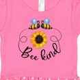 thumbnail image 3 of Inktastic Bee Kind Bees and Sunflower Gift Baby Girl Dress, 3 of 4