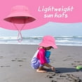 thumbnail image 4 of Baby Sun Hat Girls Toddler Hat Boys Bucket Sun Protection Hats for Summer, Children's sunscreen cap, 4 of 6
