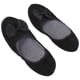 thumbnail image 5 of Pantuflas plegables portátiles para mujer, de 24,5 cm, para viaje, interiores, de algodón, con suela silenciosa, talla única (negro), 5 of 6