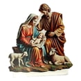 thumbnail image 1 of Estatua de María y Jesús Estatuas de la Sagrada Familia Decoración de escritorio Escena navideña Figura de Jesús acrílica para decoración, 1 of 7