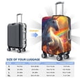 thumbnail image 3 of Salouo Rainbow Sunset Cloud White Horse Pattern Travel Dust-proof Suitcase Cover, Softside Suitcase Protector Luggage Cover Protector for 18-32inch ,Not Included Suitcase, 3 of 8