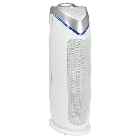 GermGuardian Air Purifier with HEPA Filter  UV-C  Removes Odors  Mold  743 Sq. ft  AC4825W  White