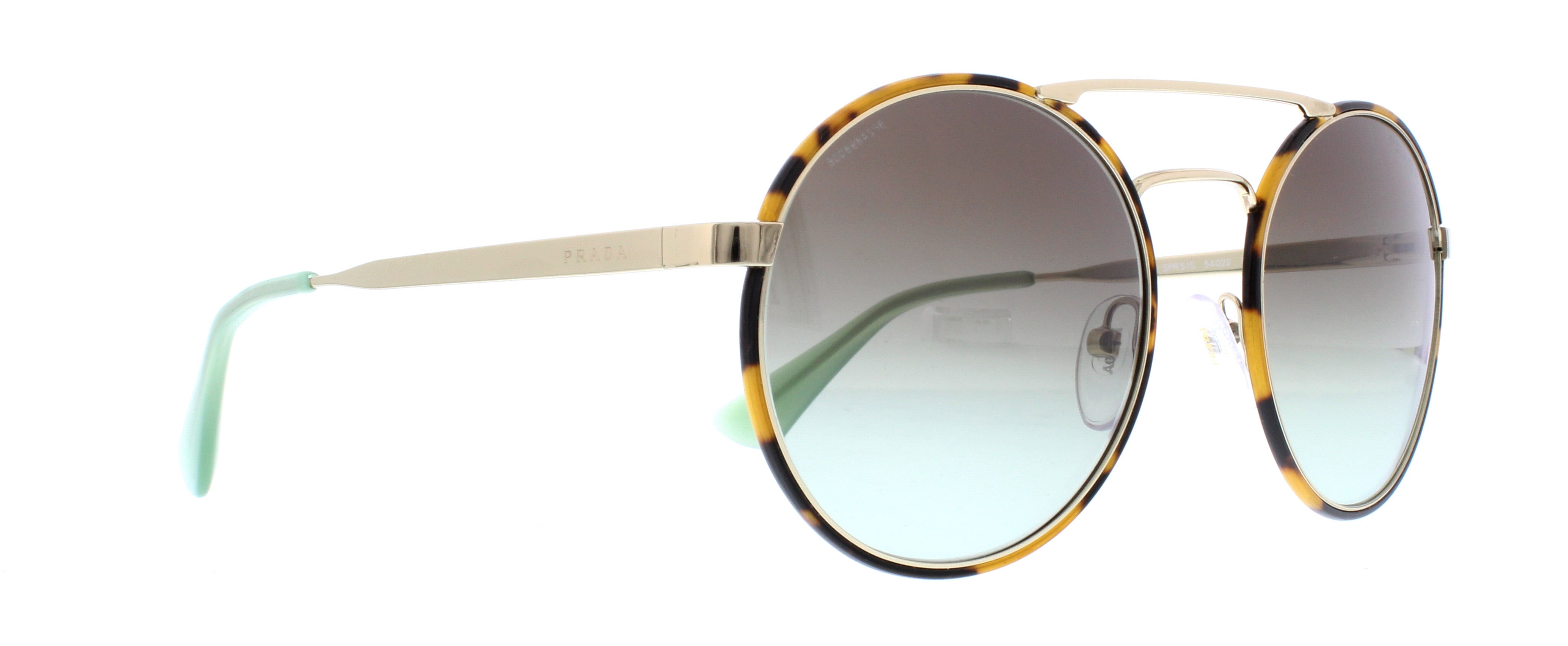 Sunglasses Prada PR 51 SS 7S04K1 Pale Gold Walmart
