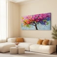 thumbnail image 4 of Large Tree of Life Canvas Wall Art, Abstract Canvas Prints Landscape Paintings, Oversized Pictures Artwork Nature Wall Decor for Living Room Bedroom Office, 4 of 7