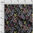thumbnail image 2 of oneOone Polyester Spandex Black Fabric Floral Fabric For Sewing Printed Craft Fabric By The Yard 56 Inch Wide, 2 of 4