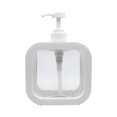 thumbnail image 2 of Dispensador de jabón líquido de 300ml botella de bomba de loción Wdftyju cuadrada portátil solución de baño de plástico botellas separadas multiusos para Baño, 2 of 4