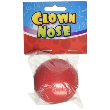 Clown Red Sponge 2" Nose Adult Halloween Accessory
