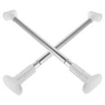 thumbnail image 1 of 2 Pcs Tension Rods Closet Bars Closet Rod Closet Hanging Rods Closet Rods No Drilling, 1 of 5