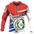thumbnail image 5 of Sudadera con capucha y cremallera con estampado de bandera de Paraguay para hombre, sudaderas retro con estampado 3D, moda informal, jersey de gran tamaño con cremallera, camisetas de manga larga, 5 of 5