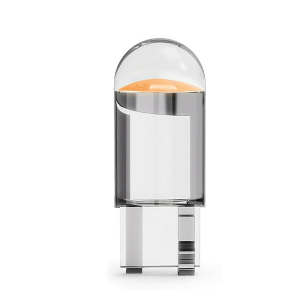 Riwesomey 10 piezas de luces LED para coche de alto lumen, Mini bombillas para salpicadero, lámparas de lectura para vehículos, piezas de repuesto para Bombillas para automóviles luz rosa 12V
