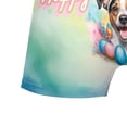 thumbnail image 5 of Happy Easter Jack Russell Terrier with Bunny Ear Headband and Flowers All Over Print Boxer Briefs Underwear for Men Dad Parson Jack Dog Lover - 13001, 5 of 6
